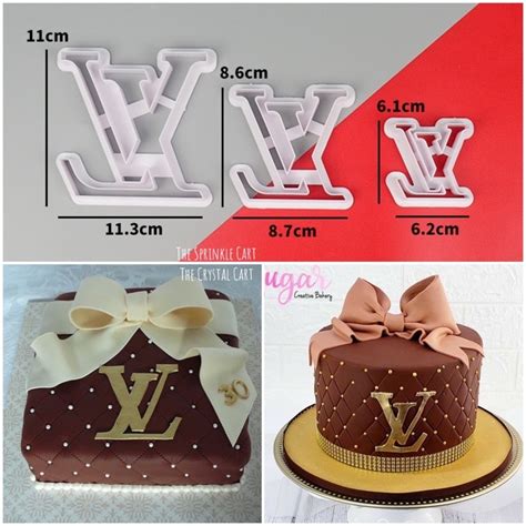 Fondant Cutter Louis Vuitton